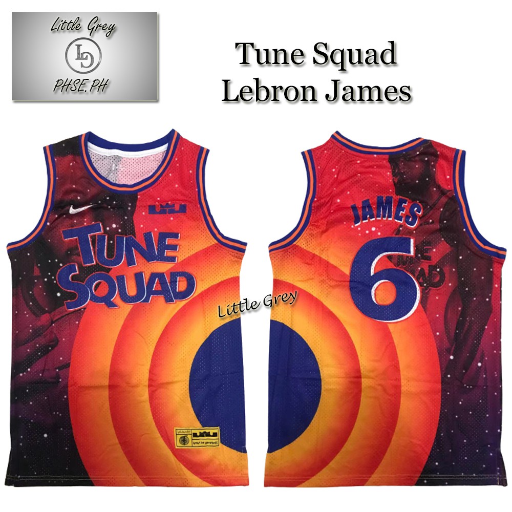 🚗 Lakers Lebron James 6 Space Jam Tune Squad Jersey