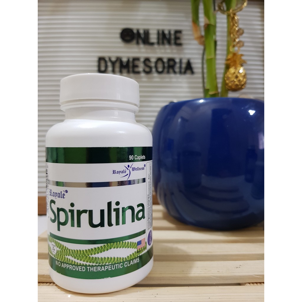 Royale SPIRULINA (90 Caplets) Shopee Philippines