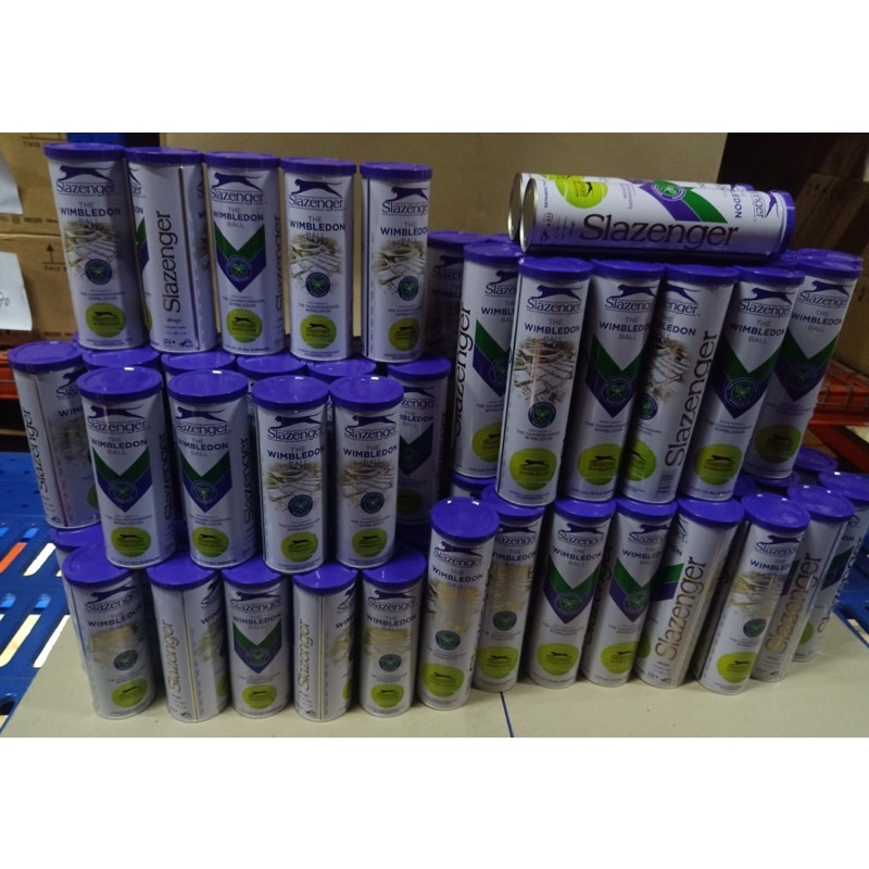 ONHAND Slazenger Tennis Balls 3 ball 24 cans 4 ball 18 cans