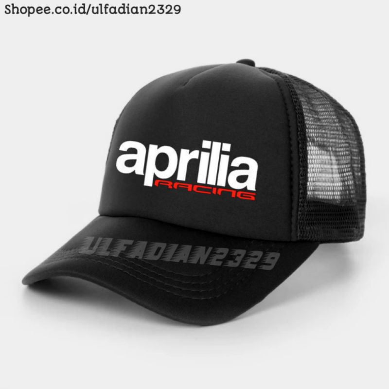 Aprilia Racing Letter Polyflex Printable All Size Trucker Cap with Back