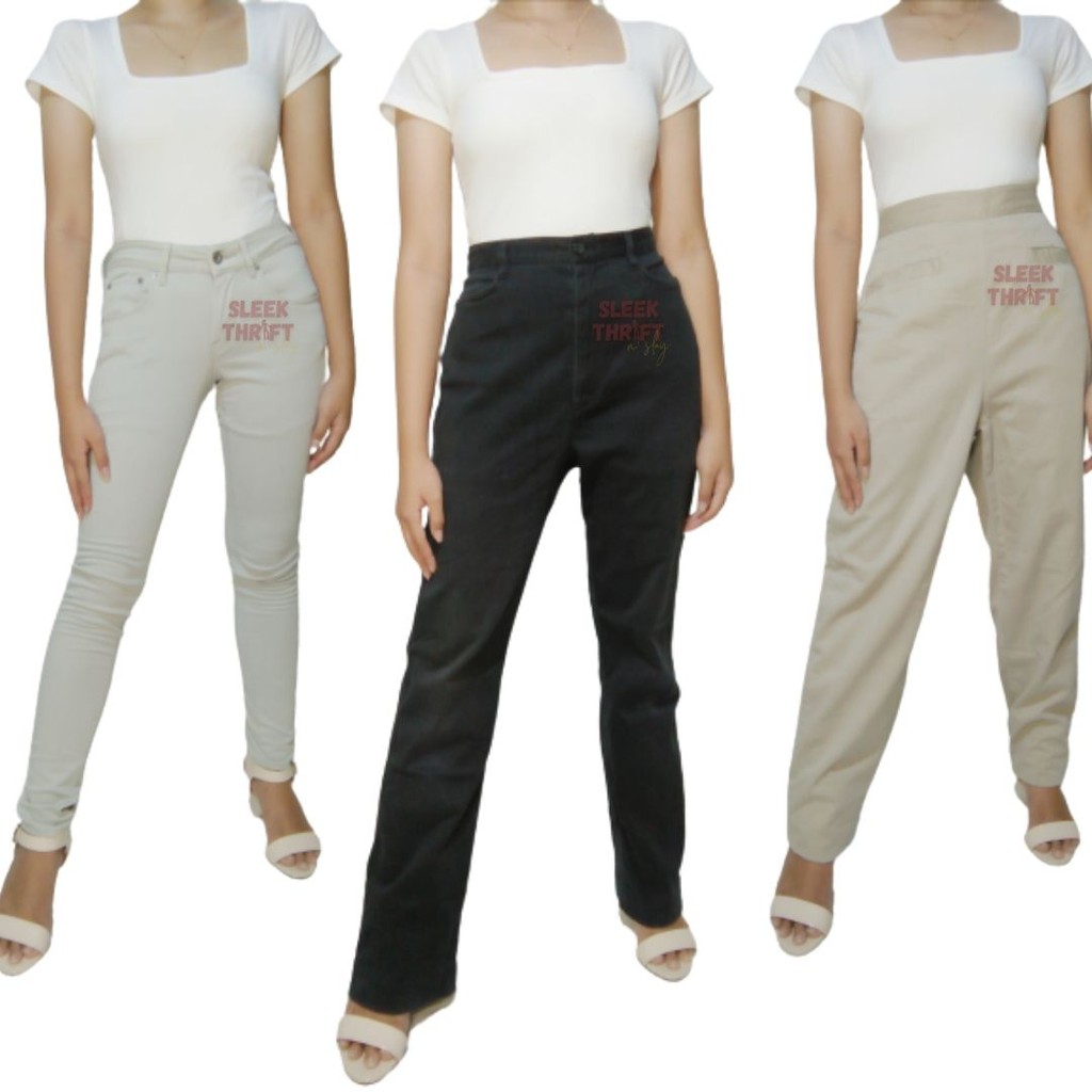 ladies Elastic Pants BUNDLE