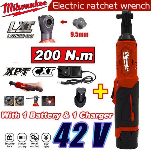 Milwaukee battery operated online ratchet