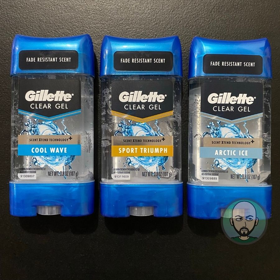™Gillette Cool Wave, Artic Ice, Sport Triumph Clear Gel Men’S