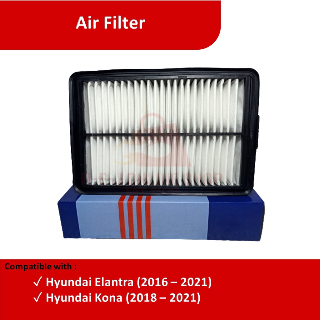 Air Filter for Hyundai Elantra (2016 2021), Hyundai Kona (2018 2021
