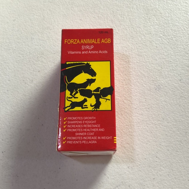 Forza animale agb syrup vitamins and amino acids Shopee Philippines
