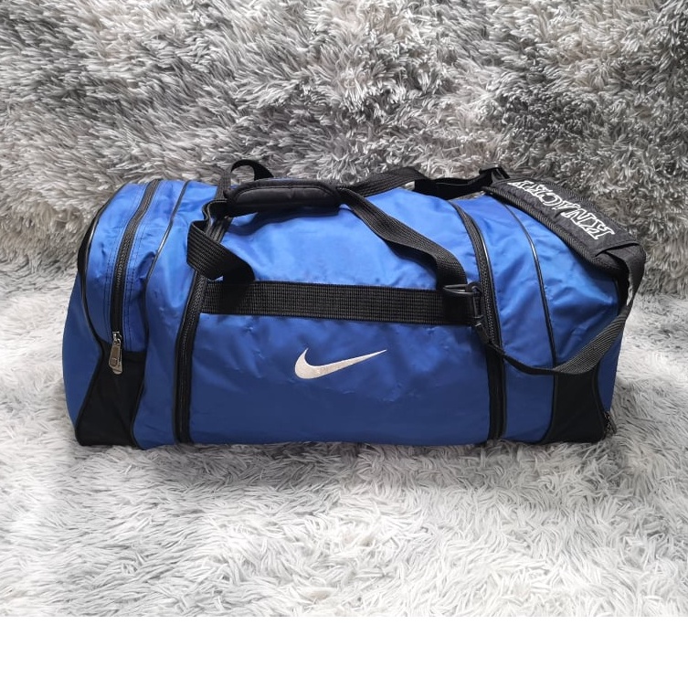 Nike blue outlet duffel bag