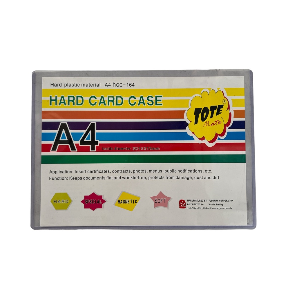 HARD CARD CASE A4 SIZE Shopee Philippines