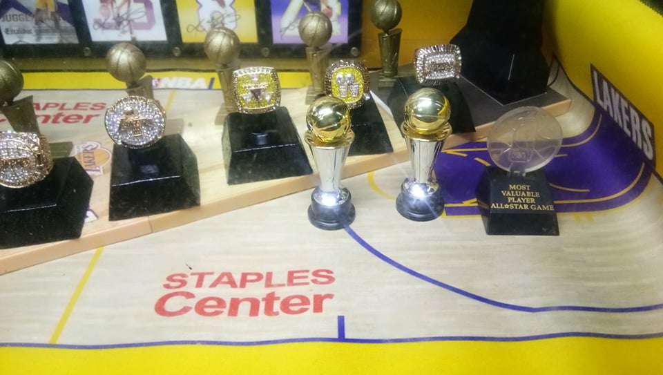  Yoyogi NBA Championship Trophy, FMVP Trophy, MVP