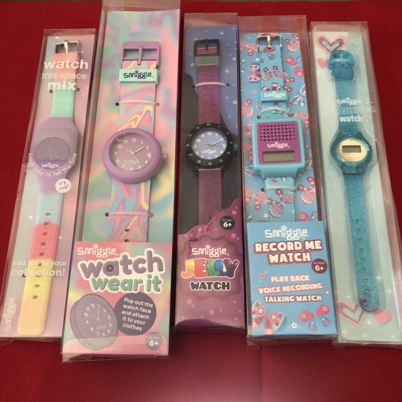 Smiggle digital watch online instructions