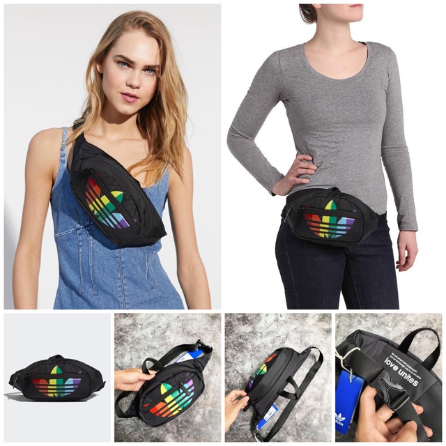 Adidas pride clearance fanny pack