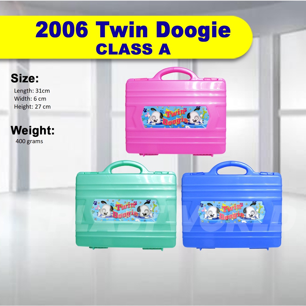 Twin Doogie Class A Plastic School Bag Shopee Philippines