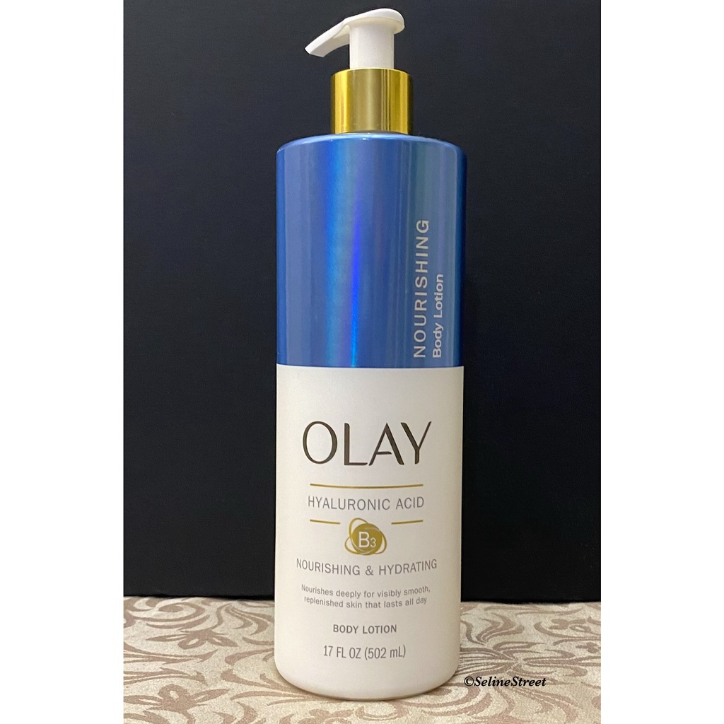 Olay Nourishing & Hydrating Body Lotion with Hyaluronic Acid | Shopee ...