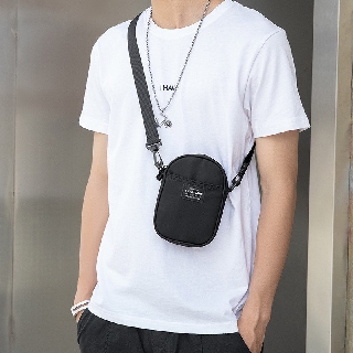 Mini sling hot sale bag men