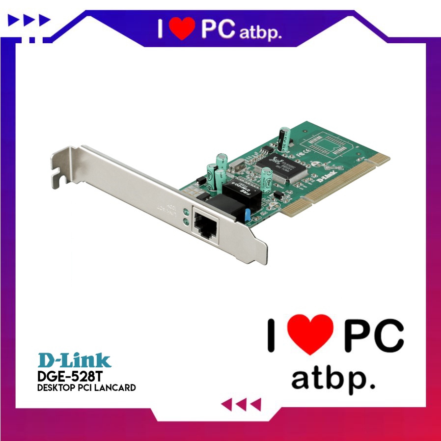 D Link Gigabit PCI Desktop Adapter DGE 528T 1000 Mbps High Speed