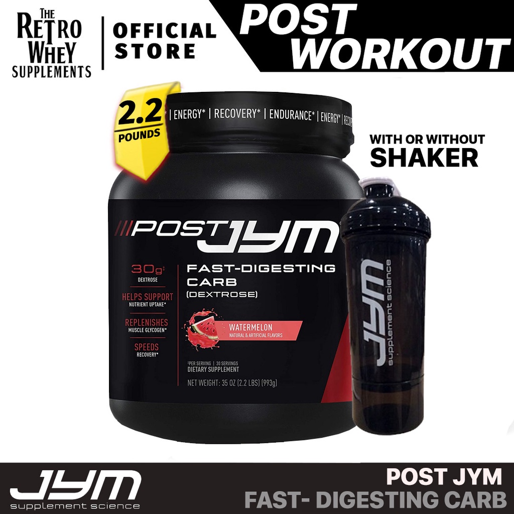 JYM Supplement Science Post JYM FastDigesting Carb 2.2 LBS. with or