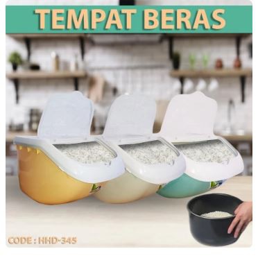 Rice Storage BOX - RICE BOX CONTAINER S/D 5KG - Multifunction BOX ...