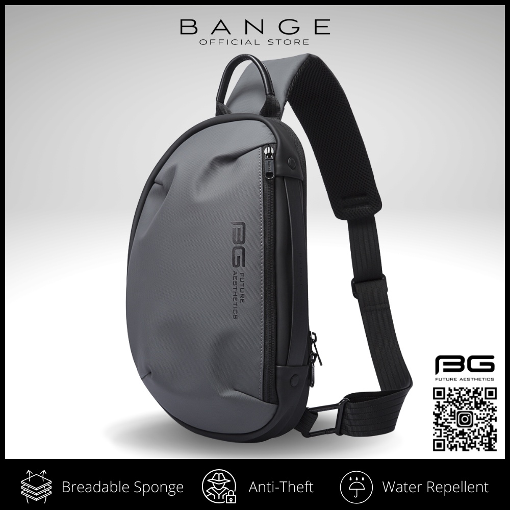 7306 BANGE Premium Quality Bag Crossbody Bag Anti Theft YKK Zipper ...