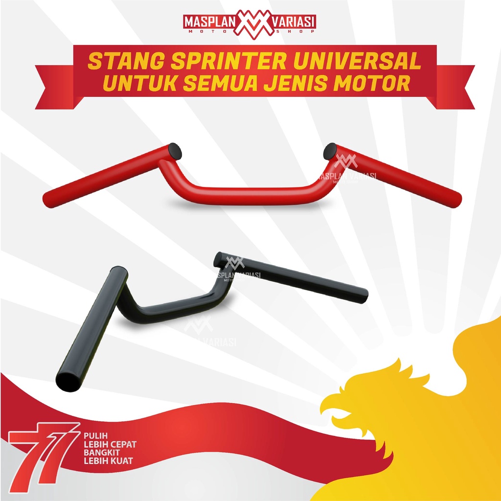 Handlebar Sprinter Length 66 Cm For All Types Of Honda Yamaha Metic ...