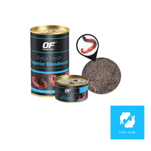 Ocean free frozen on sale bloodworms