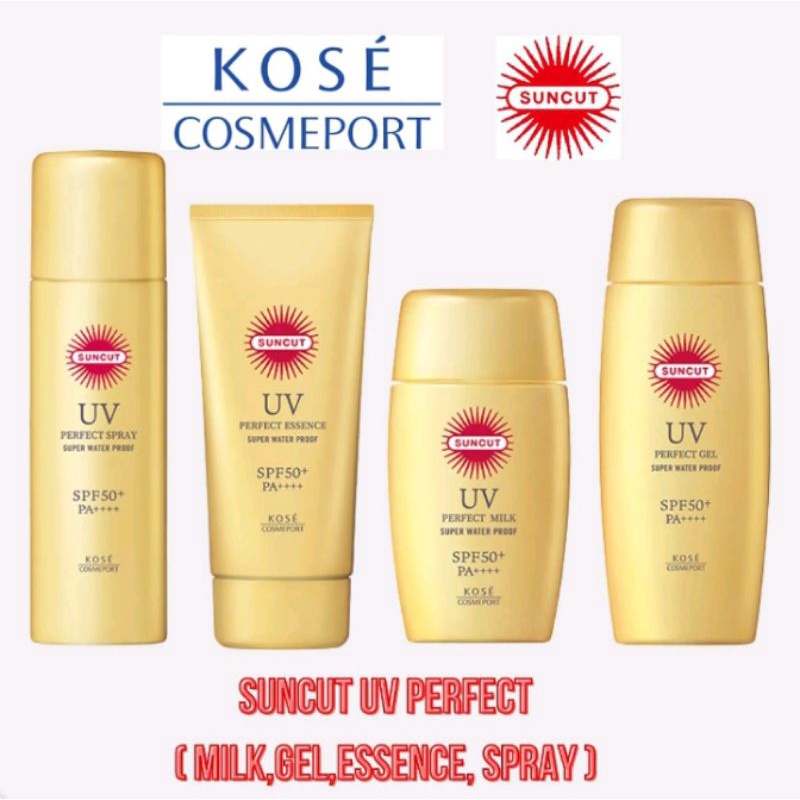 Suncut UV Perfect ( MILK, GEL, ESSENCE, SPRAY) | Shopee Philippines