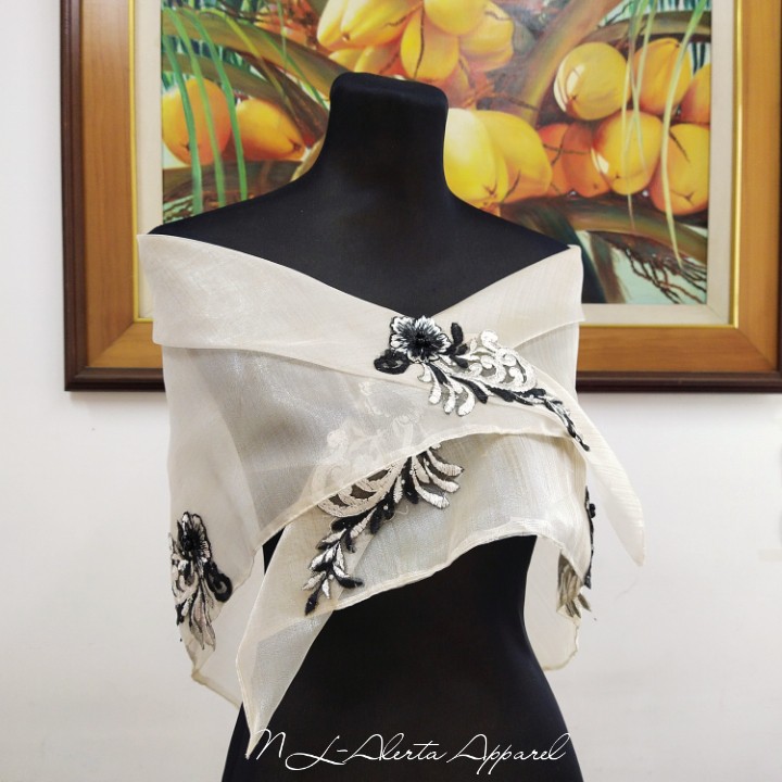 Modern top filipiniana shopee