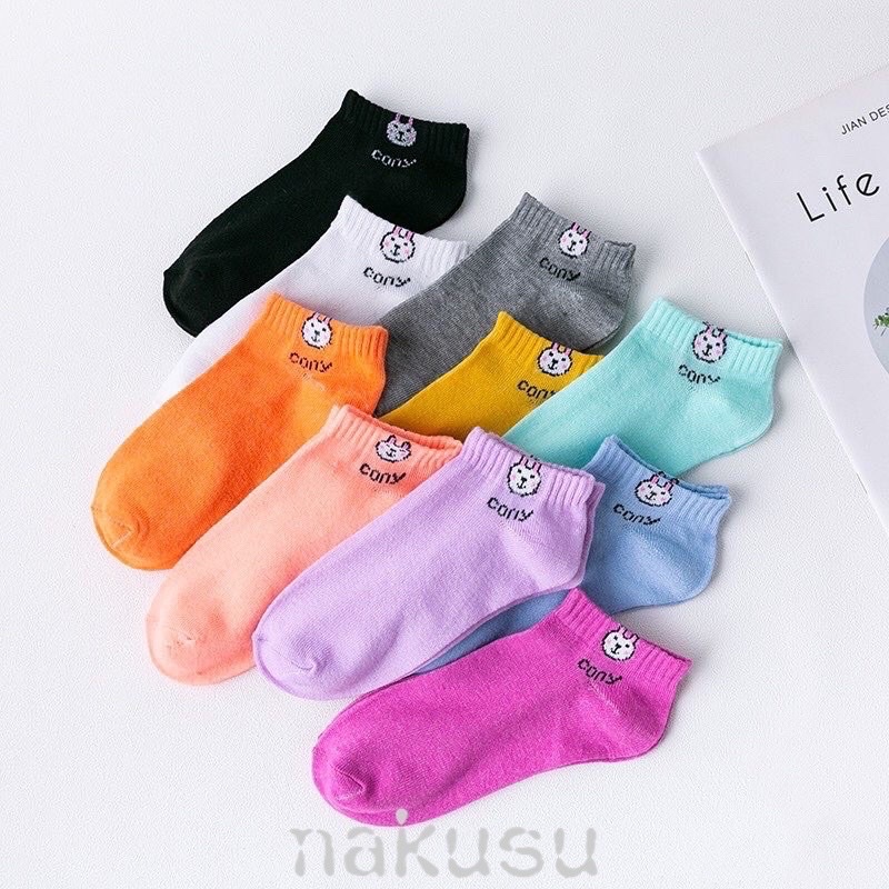 Nakusu 10Pairs/Set Korean Fashion More Design Women's/Men's Socks ...