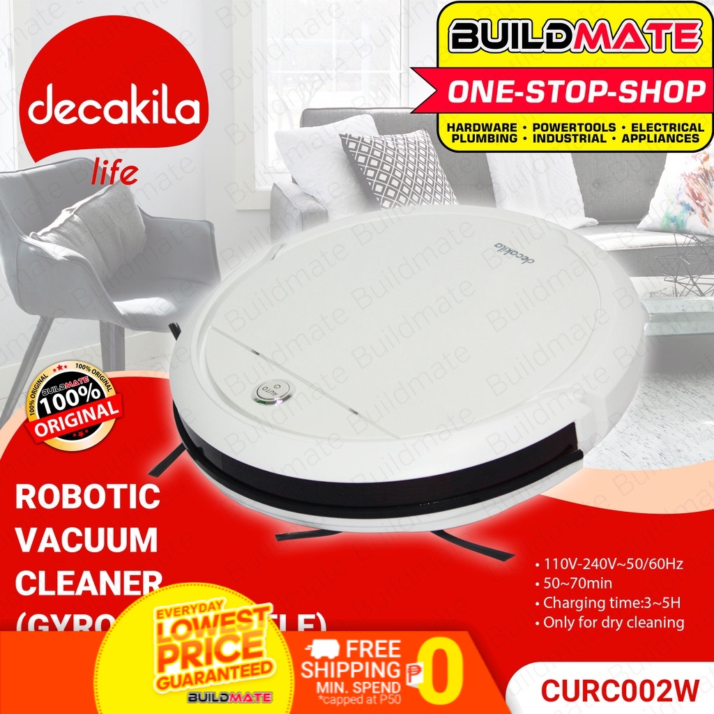 BUILDMATE Decakila by Ingco Robotic Vacuum Cleaner (Gyroscope Style) Automatic Smart Vacuum