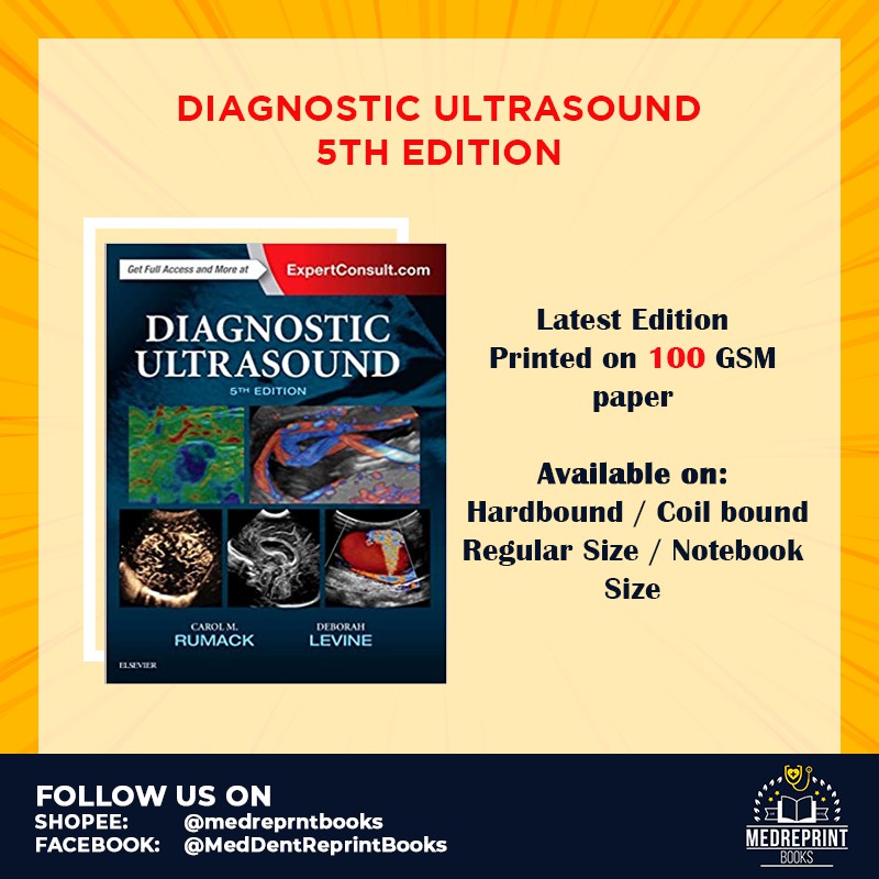 DIAGNOSTIC ULTRASOUND RUMACK 5TH ED | Shopee Philippines