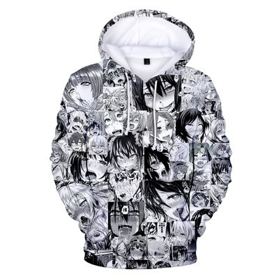 Ahegao hoodie sales shopee