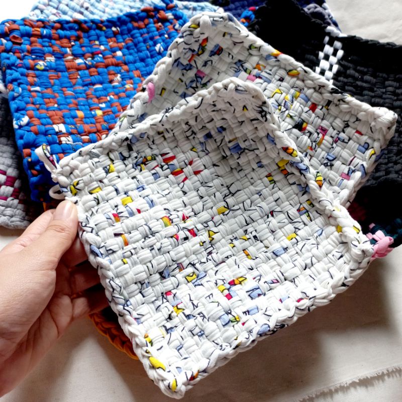 3PCS Hand-woven Square String Pot Holder | Shopee Philippines