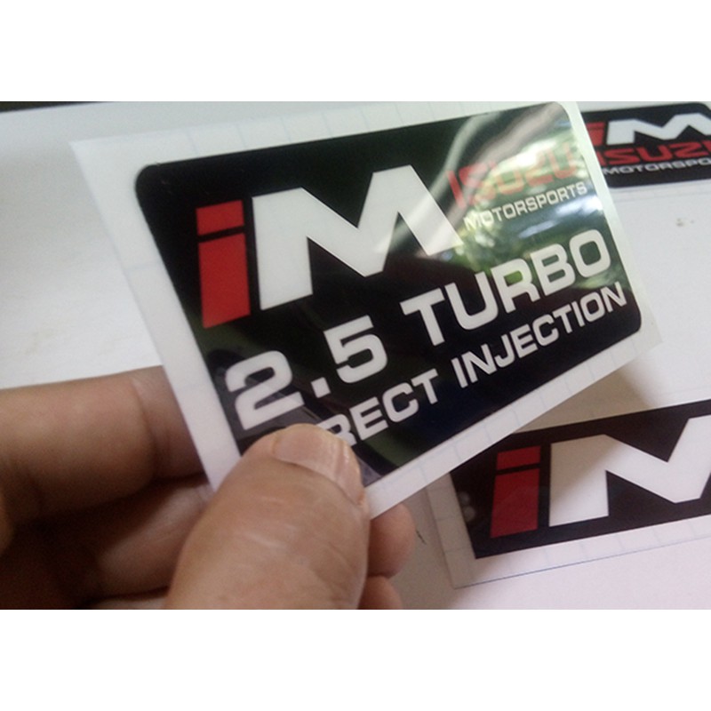 Isuzu Motorsports Sticker (Crosswind\Hilander\Dmax\MUX\Rodeo\Trooper ...