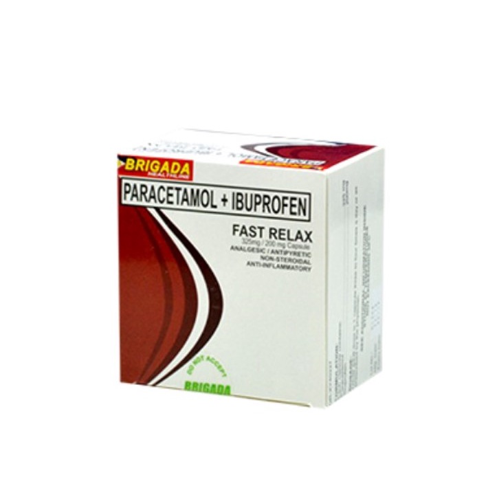 Fast Relax 325 mg / 200 mg Capsule 20s Shopee Philippines