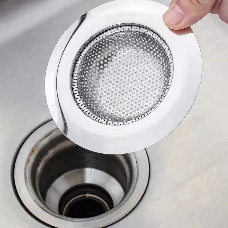 Stainless steel kitchen sink wide side floor drain filter kitchen ...