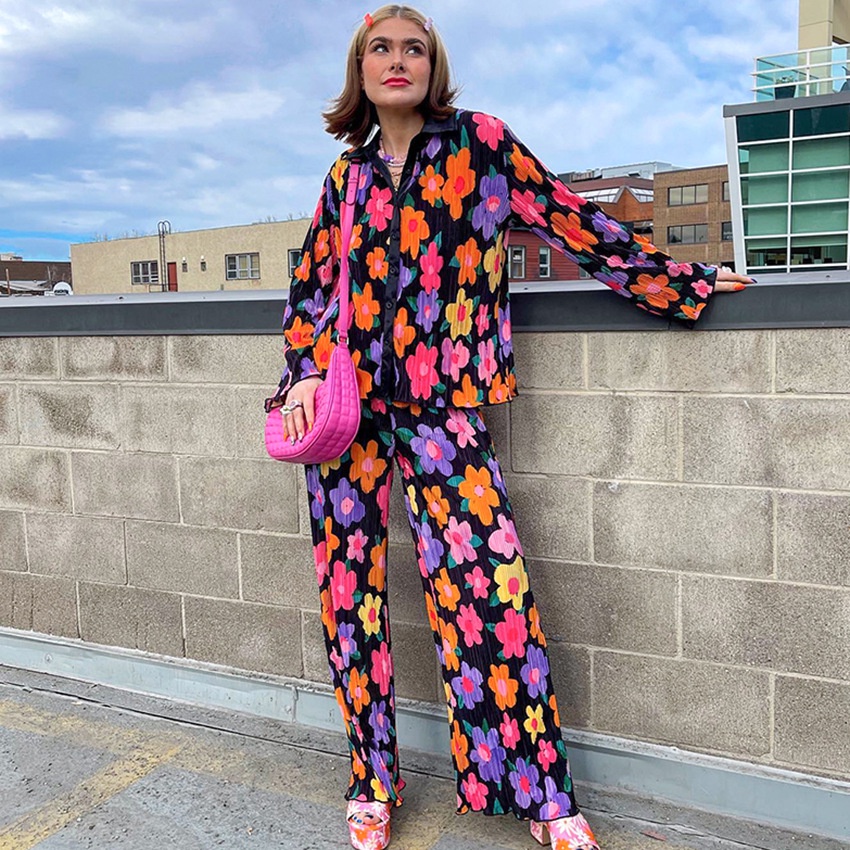 [Star flower] 2022 Summer Women's Clothing European American Long