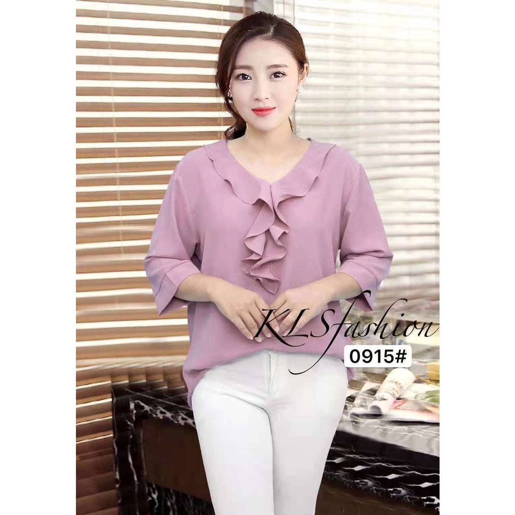 High Quality Fashionable Bangkok plus size Casual / Formal Blouse