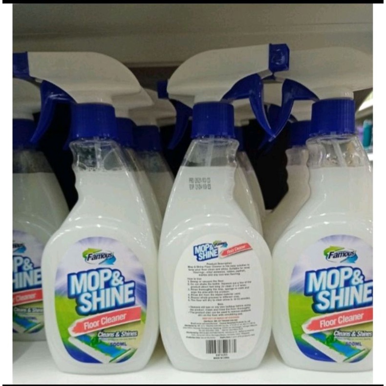 Mop & Shine Floor Cleaner Liquid 500ml Shopee Philippines