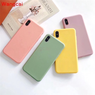 Huawei P40 Lite 5G E Y9s Phone Case Candy Color Colorful Plain Matte ...