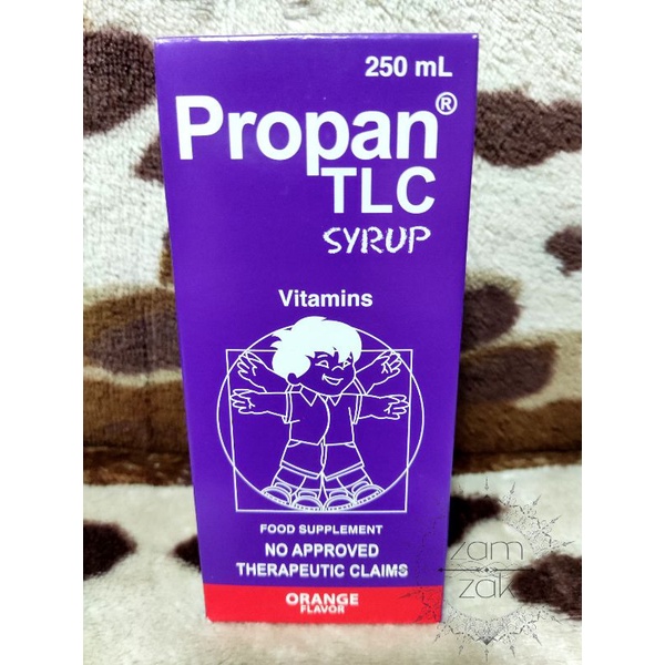 Propan TLC Syrup 250mL Orange Flavor | Shopee Philippines