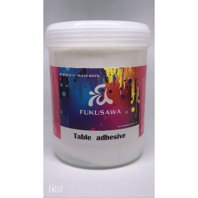 FUKUSAWA SCREEN PRINTING Table Adhesive 1KG/500g | Shopee Philippines