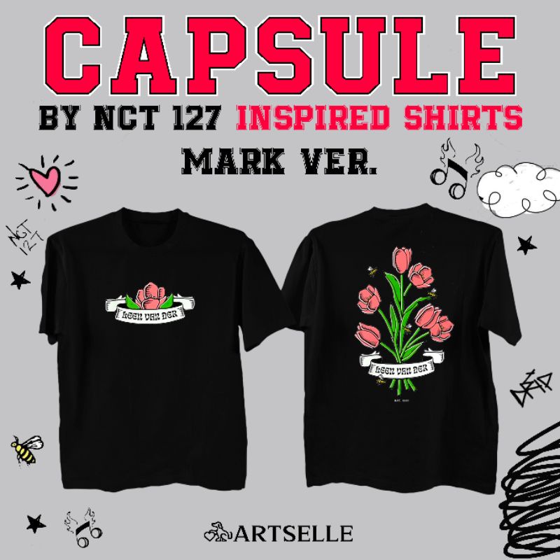 NCT 127 CAPSULE INSPIRED SHIRTS PART 1(ALL. MEMBERS AVAILABLE