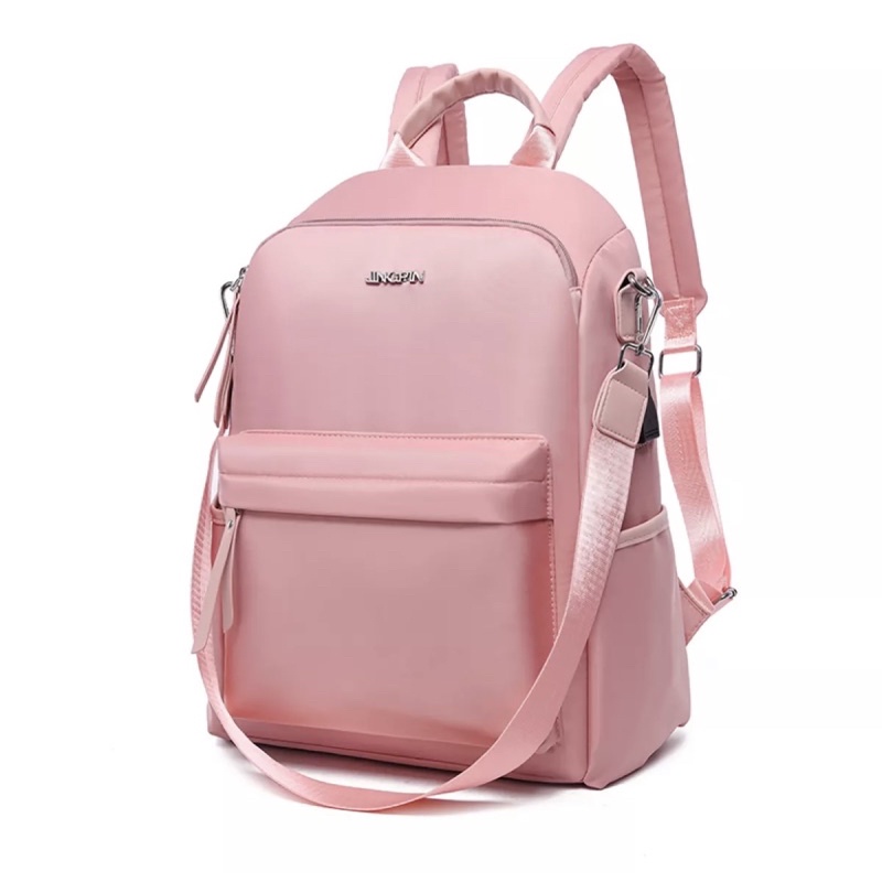 Pink store laptop backpack