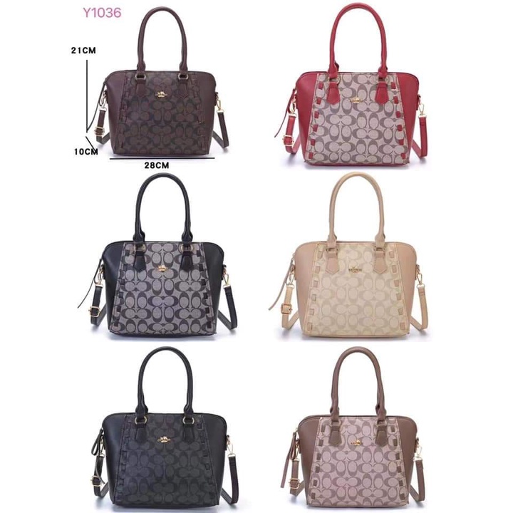 Lady Coach New York Handbag Slingbag Shopee Philippines