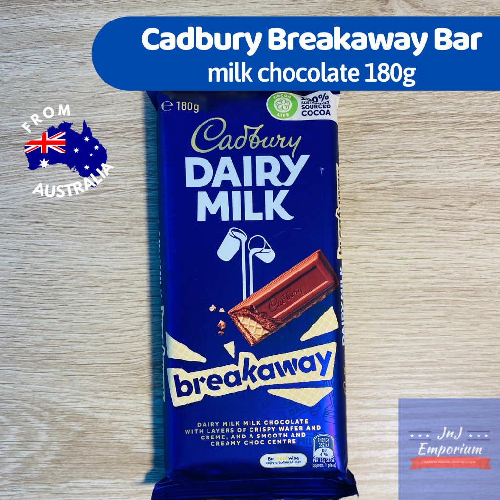Cadbury Dairy Milk Breakaway 180g Shopee Philippines
