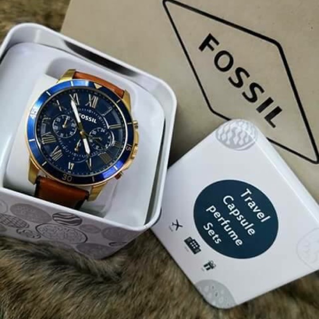 Authentic fossil clearance watch