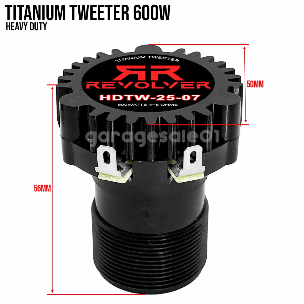 TITANIUM TWEETER UNIVERSAL DRIVER UNIT 600W HEAVY DUTY | Shopee Philippines