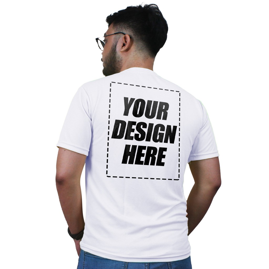 Transfer It Customized/ Personalized Drifit White Shirt Sports ...