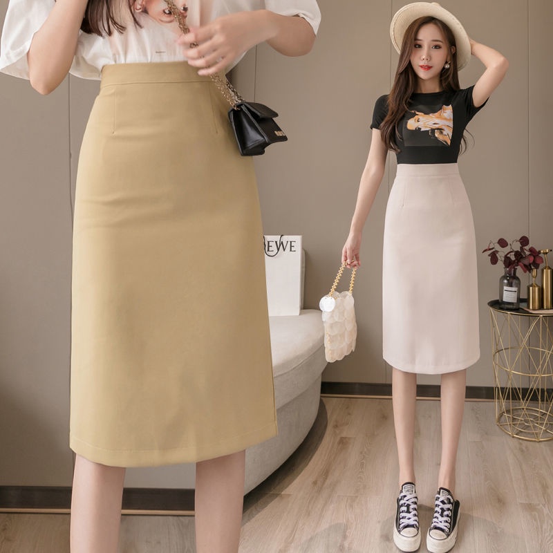 Women Commuter Office High Waist Petticoat Half Slip Skirt A Line  Underskirt 16