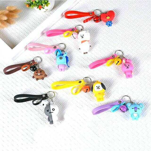 Bts BT21 Keyring / Key Chain (READY JKT) | Shopee Philippines