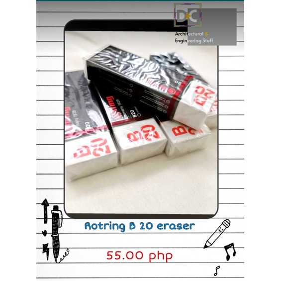 ROTRING B20 ERASER Shopee Philippines