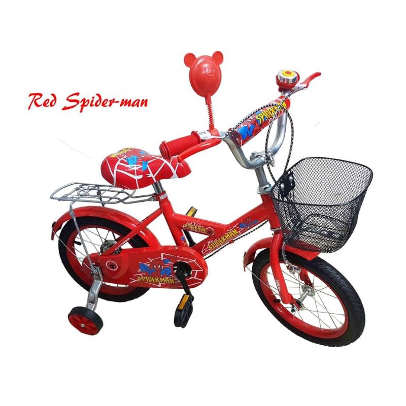 Spiderman bike clearance basket